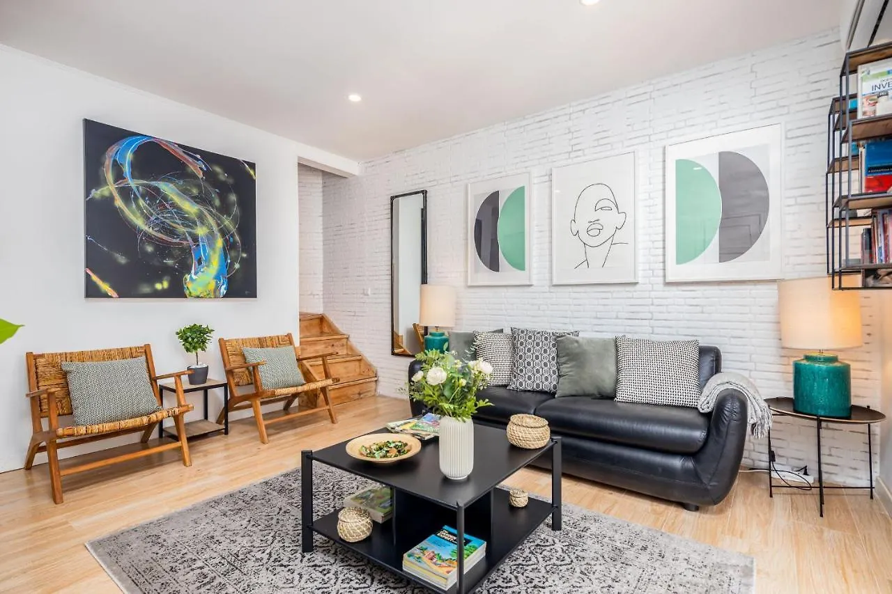 Lägenhet Lapa 3Bdr Duplex W/ Balcony By Lovelystay Lisboa
